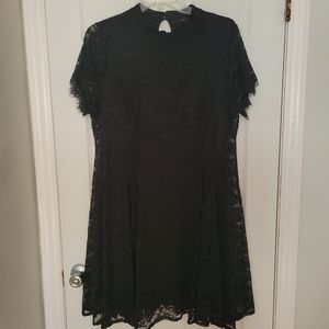 Torrid Black Lace Dress